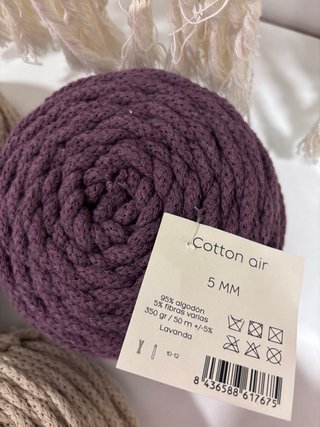 Ovillos Cotton Air CASASOL y aguja 10mm