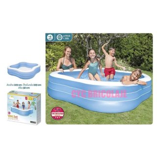 Piscina Inflable Intex Familiar 229x229x56 cm