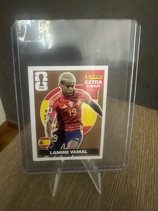 Cromo Panini Lamine Yamal Extra Bronce