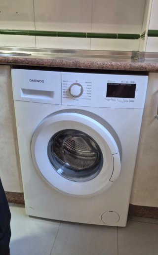 Lavadora Daewoo 8 kg