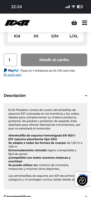 Peto enduro o mtb