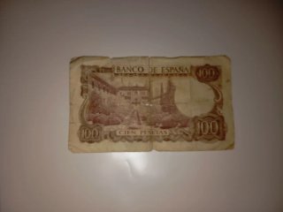 Billete 100 Pesetas España 1970