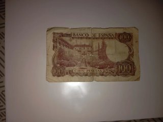 Billete 100 Pesetas España 1970