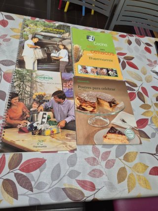 Conjunto 4 libros Thermomix