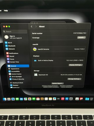 MacBook Air 13” 2019 - i5 8/128