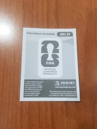 Cromo Messi Panini Mundial 2026