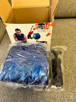 Pelota Fitness 65 cm Azul