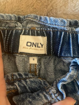 Shorts vaqueros con botones
