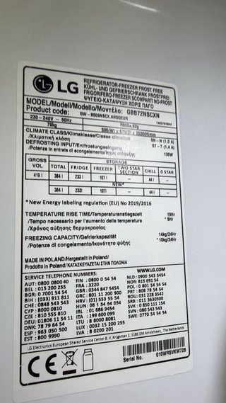 Nevera LG Serie 700
