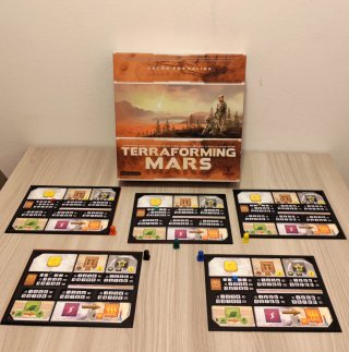 Plance Terraforming Mars - versione ottimizzata