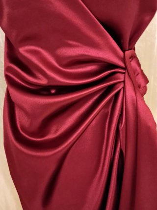Mini abito rosso