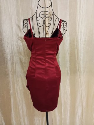 Mini abito rosso