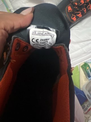 Zapatos de seguridad punta de acero Talla 36