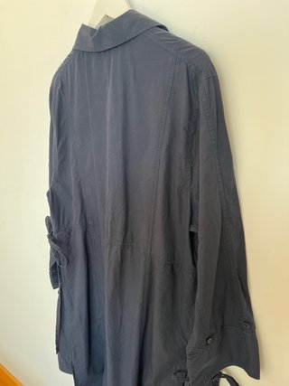 Vestido largo oversize azul