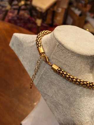 Set Parure Vintage Cuore Nero Oro