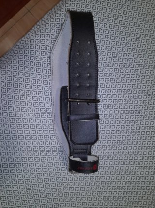 Cinturón Lumbar Fitness DOMYOS Negro