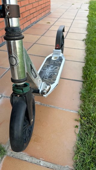 Patinete Oxelo Plata