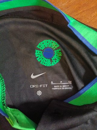 Camiseta Brasil Nike x Stussy Negra y Verde
