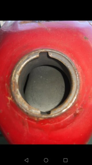 Depósito Gasolina Honda CRM75 Rojo