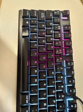 Teclado Corsair Negro