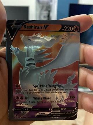 Carta Pokémon Reshiram V