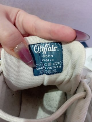 Zapatillas Buffalo Piel Blancas