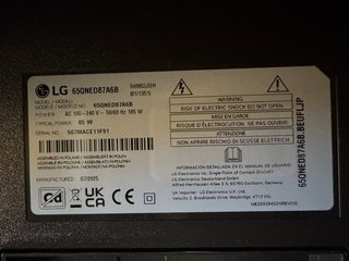 TV LG QNED 65 Evo para reparar