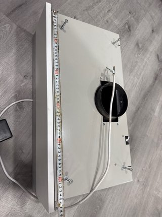 Extractor de cocina metal y plástico