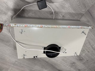 Extractor de cocina metal y plástico