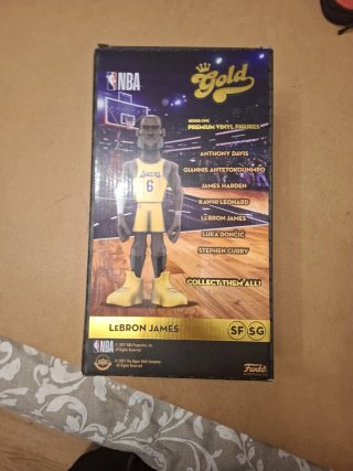 Funko Gold LeBron James Premium Vinyl Figure