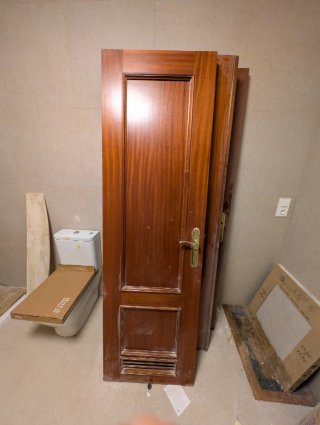 Puertas de madera macizas