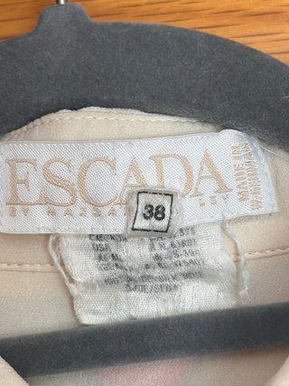 Blusa Escada Vintage Corazones Talla 38