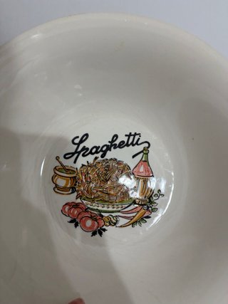 Vassoio Spaghetti in ceramica