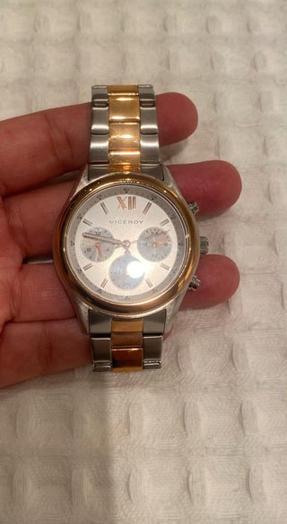 Reloj Viceroy Acero y Oro Rosa