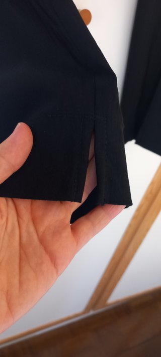 Pantalón pitillo negro