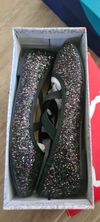 Zapatillas Bailarinas Brillantes Talla 39