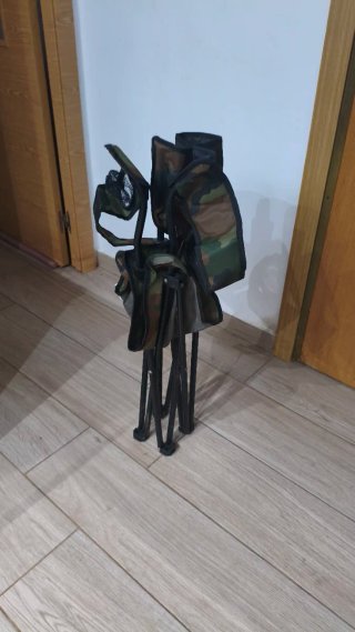 Silla Plegable Camuflaje Camping Playa
