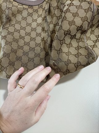 Borsa Gucci Beige/Marrone