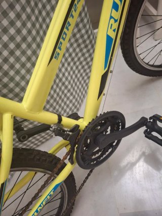 Bicicleta RUNFIT SPORT 24 Amarilla
