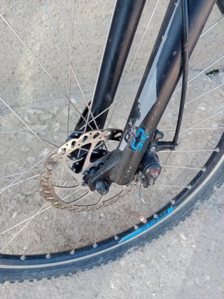 Bicicleta de Montaña Negra