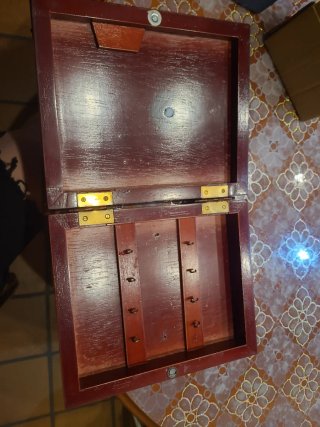 Armario llaves vintage madera