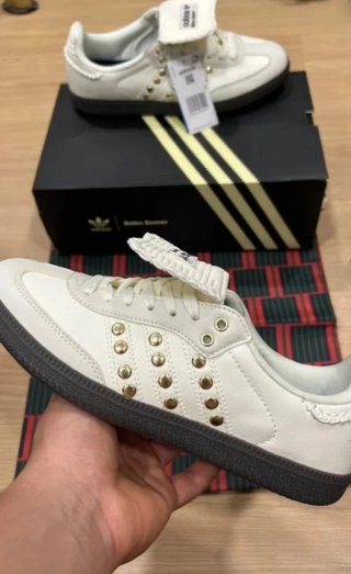 Adidas x Wales Bonner Studded Blancas