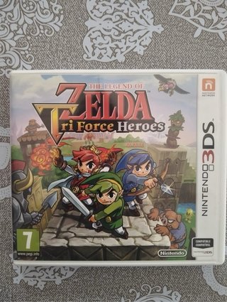 Nintendo 3DS Azul con 7 Juegos