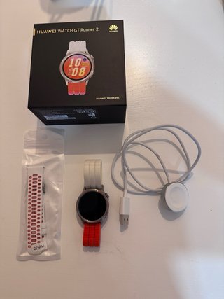 Huawei Watch GT Runner 2 - Rojo/Blanco