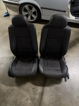 Asientos BMW E46 Cuero Negro