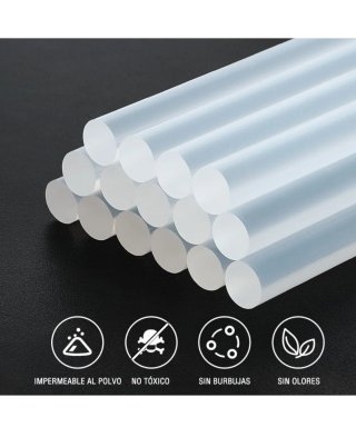 WORKPRO 100 Barras Pegamento Termofusible 200x11mm