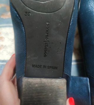 Zapatos mujer azul