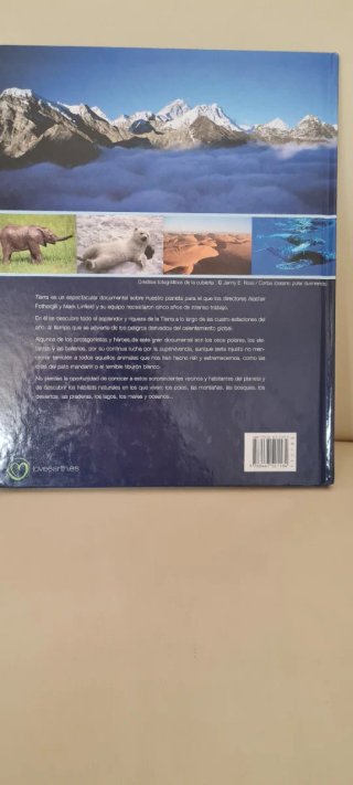 Libro Tierra La Película de Nuestro Planeta