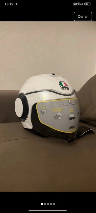 Casco AGV Orbyt Blanco