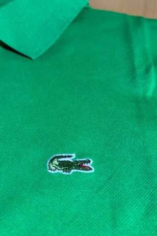Polo Lacoste Verde Talla XL
